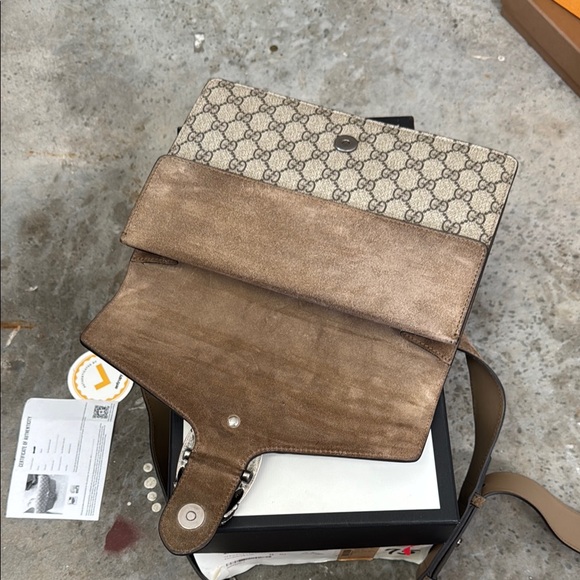 Gucci Dionysus Bumbag Waist Fanny Pack Bag EUC Entrupy Certified GG Monogram - Picture 11 of 16